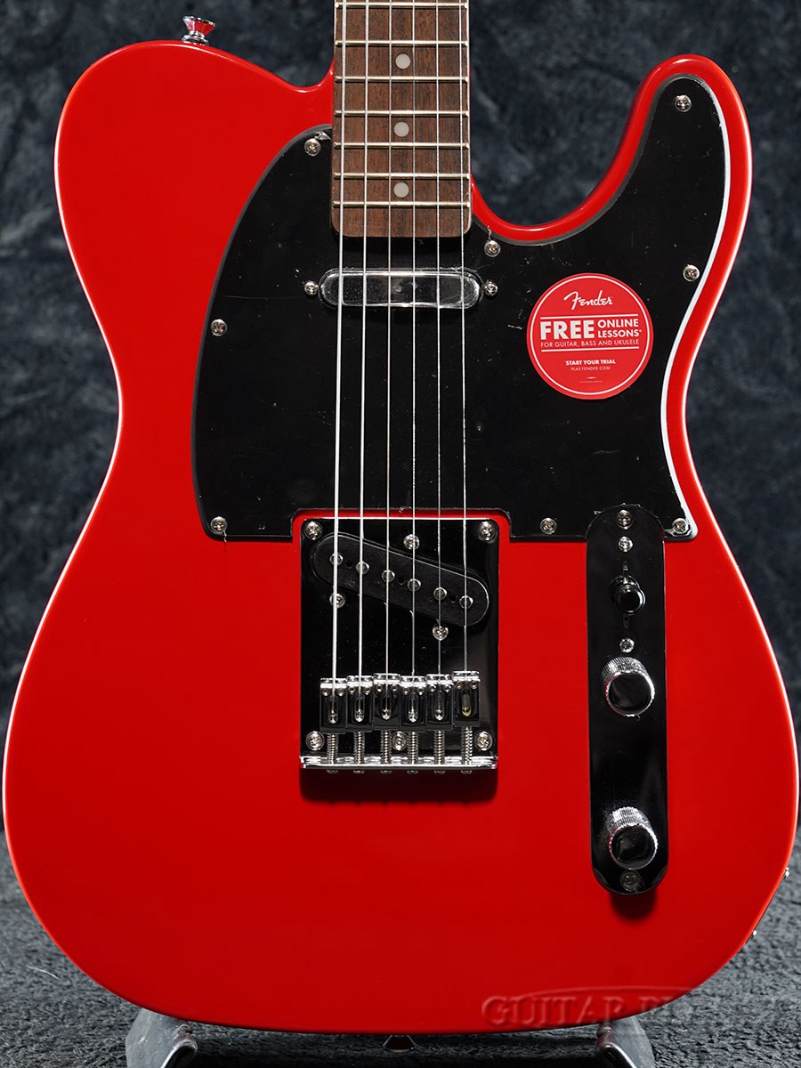 楽天市場】Squier Sonic Telecaster -Torino Red- 新品[スクワイヤー