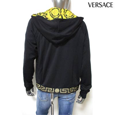 楽天市場】ヴェルサーチ VERSACE メンズ トップス パーカー ロゴ
