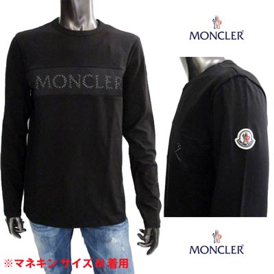 楽天市場】モンクレール MONCLER メンズ トップス ロンT 長袖 ロゴ