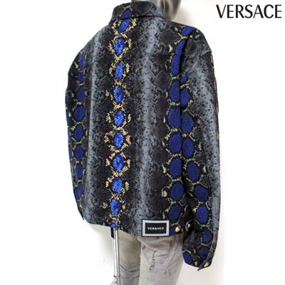 楽天市場】ヴェルサーチ VERSACE メンズ アウター ジャケット ロゴ