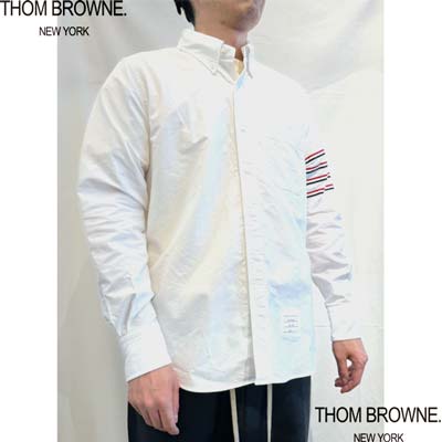 楽天市場】トムブラウン THOM BROWNE シャツ メンズ 長袖 レフトアーム