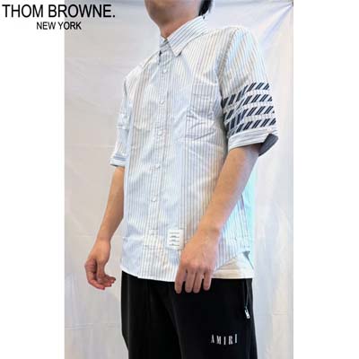 楽天市場】トムブラウン THOM BROWNE カジュアルシャツ メンズ 半袖