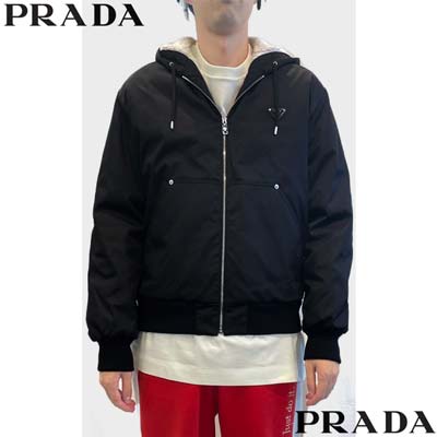 楽天市場】プラダ PRADA ジャケット ブルゾン メンズ アウター