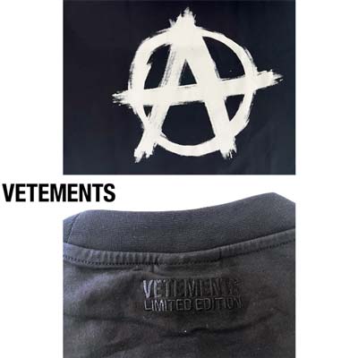 楽天市場】VETEMENTS ヴェトモン ロンT ロングTシャツ 長袖 ユニ