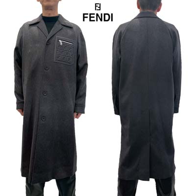 楽天市場】フェンディ FENDI コート メンズ ロングジャケット アウター