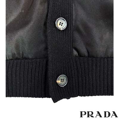 楽天市場】プラダ PRADA カーディガン メンズ トップス トライアングル
