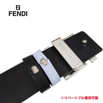 楽天市場】フェンディ FENDI メンズ ベルト 小物 ロゴ リバーシブル