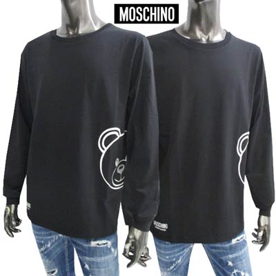 楽天市場】モスキーノ MOSCHINO メンズ トップス Tシャツ 長袖 ロンT