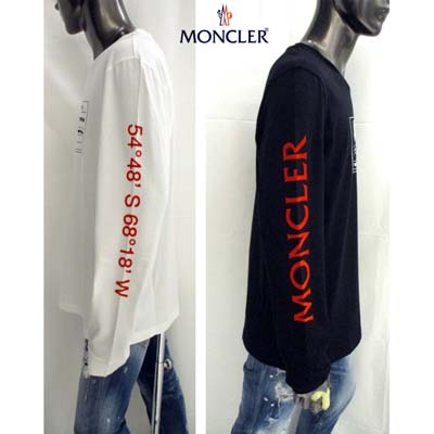 楽天市場】モンクレール MONCLER メンズ トップス ロンT 長袖 Tシャツ