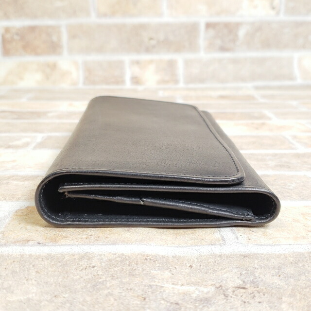 楽天市場】【未使用品】オールドコーチ レザー かぶせ 長財布 ブラック