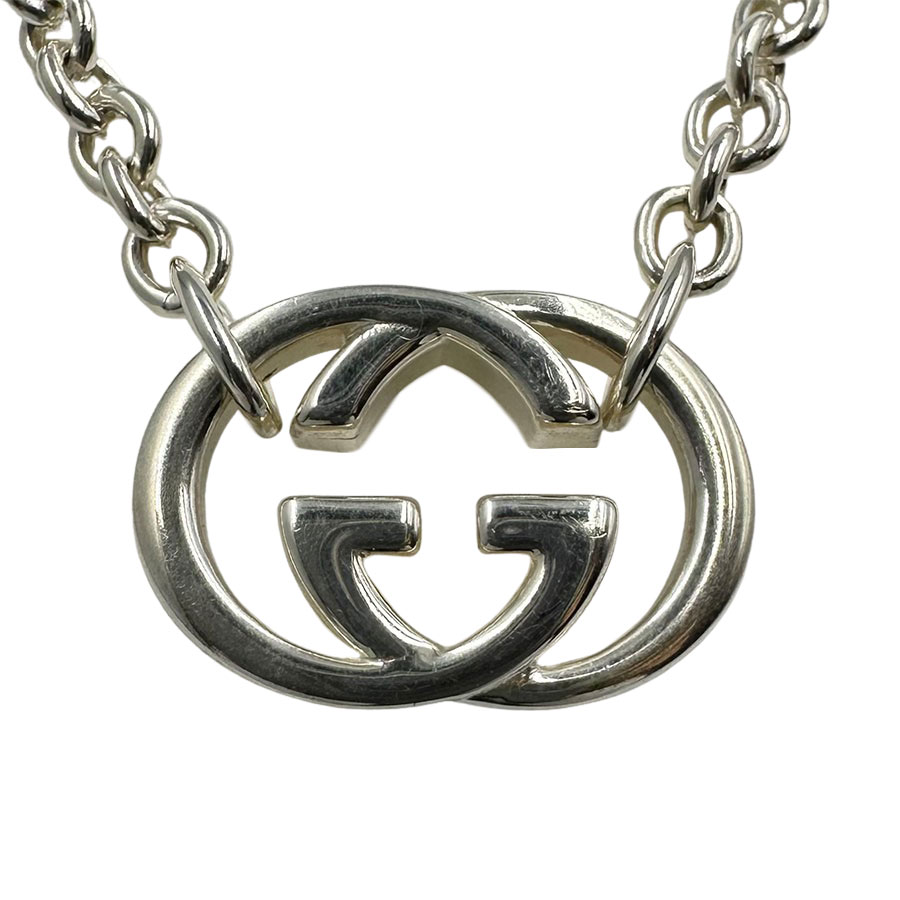 楽天市場】グッチ gucci インターロッキングg ネックレス ag925 silver