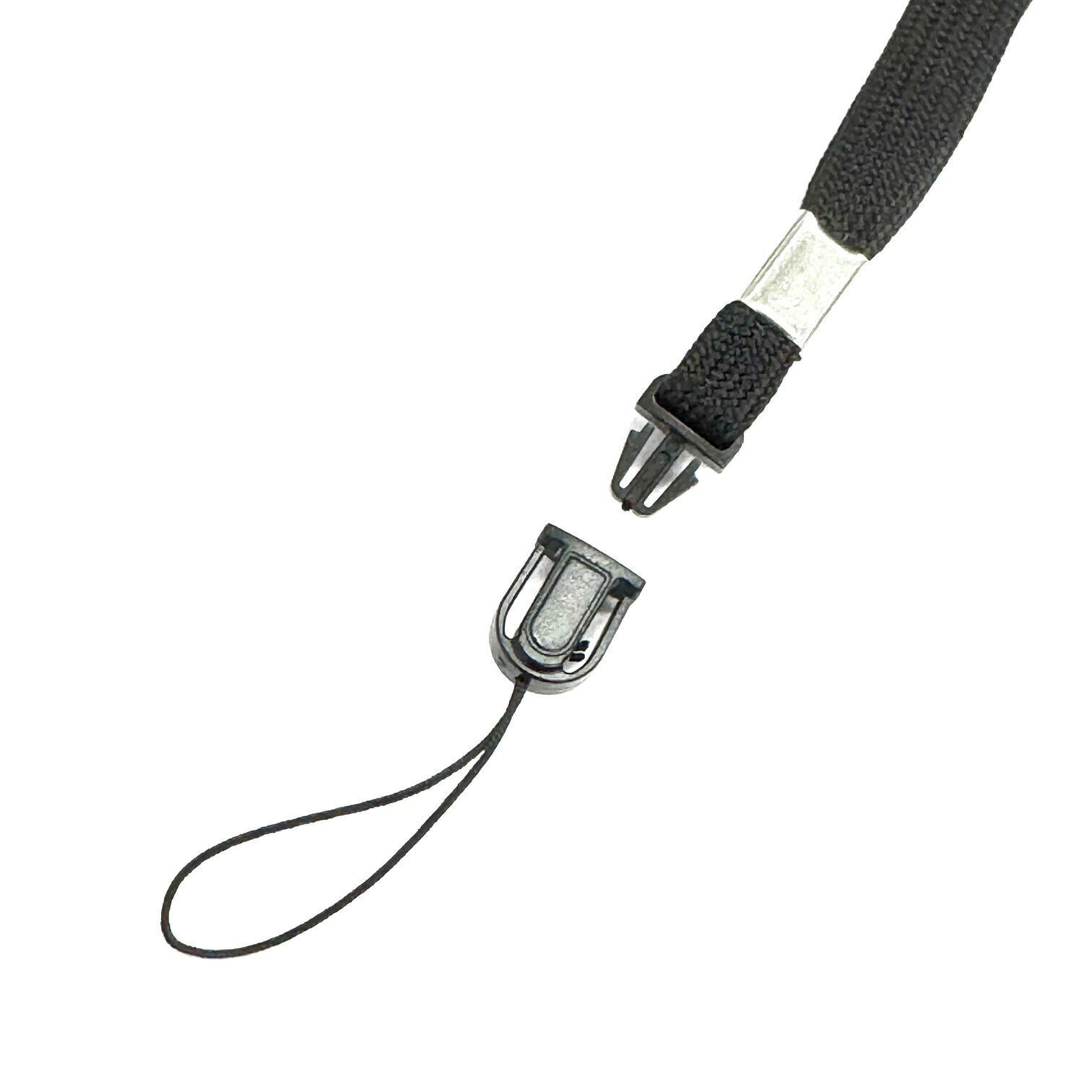 楽天市場】着脱ストラップ付 ネックストラップ 1本/50本 赤/青/黒 脱着