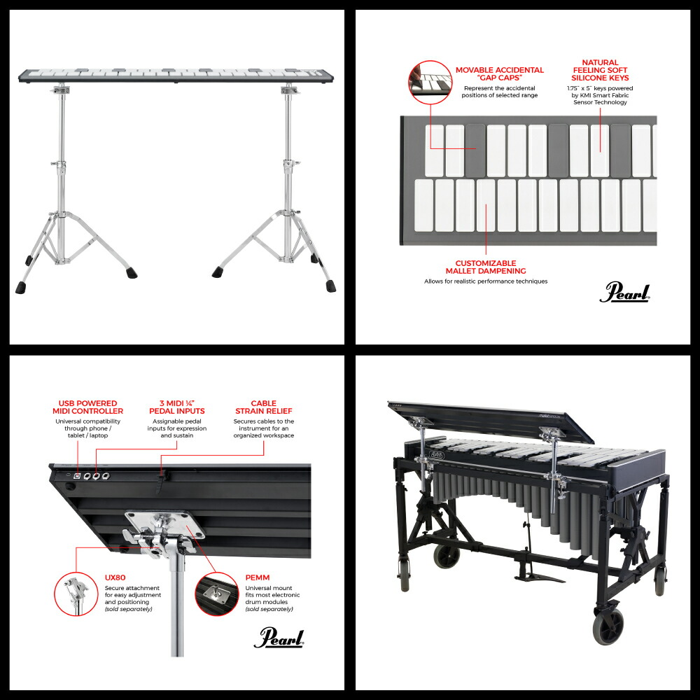 楽天市場】Pearl パール EM-1 マレットステーション フルオプション