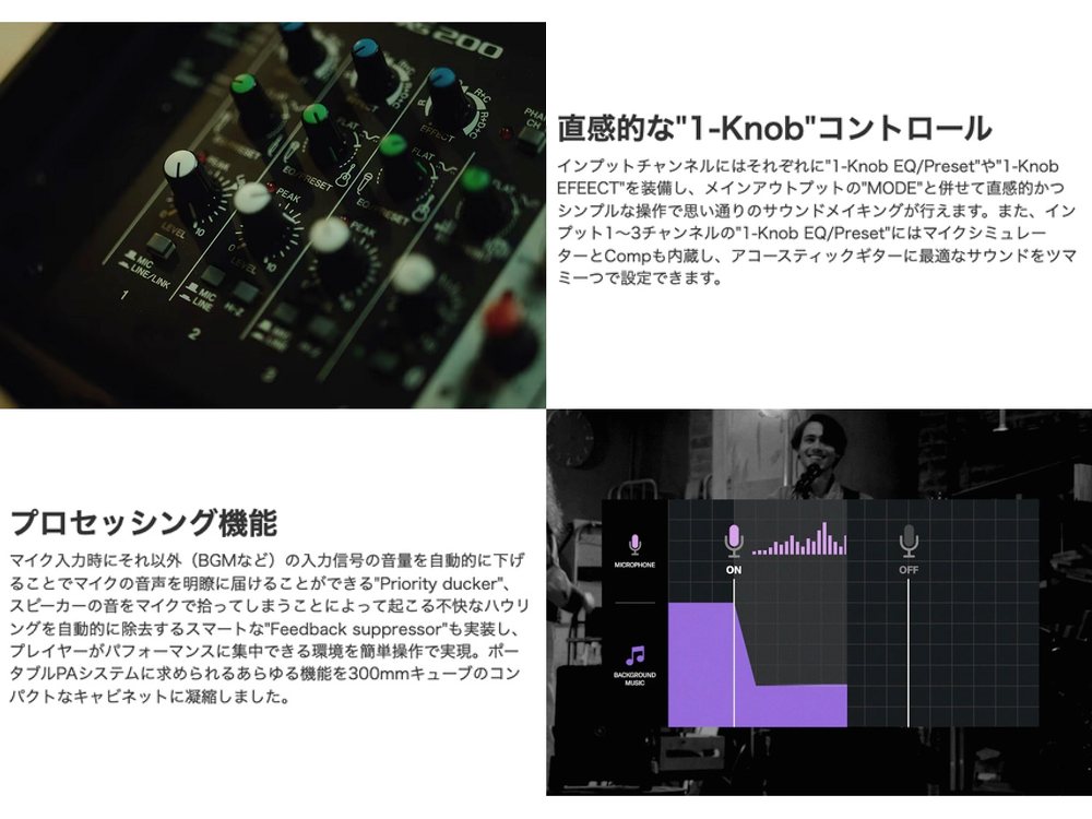 楽天市場】YAMAHA ヤマハ STAGEPAS200 バッテリー非搭載モデル