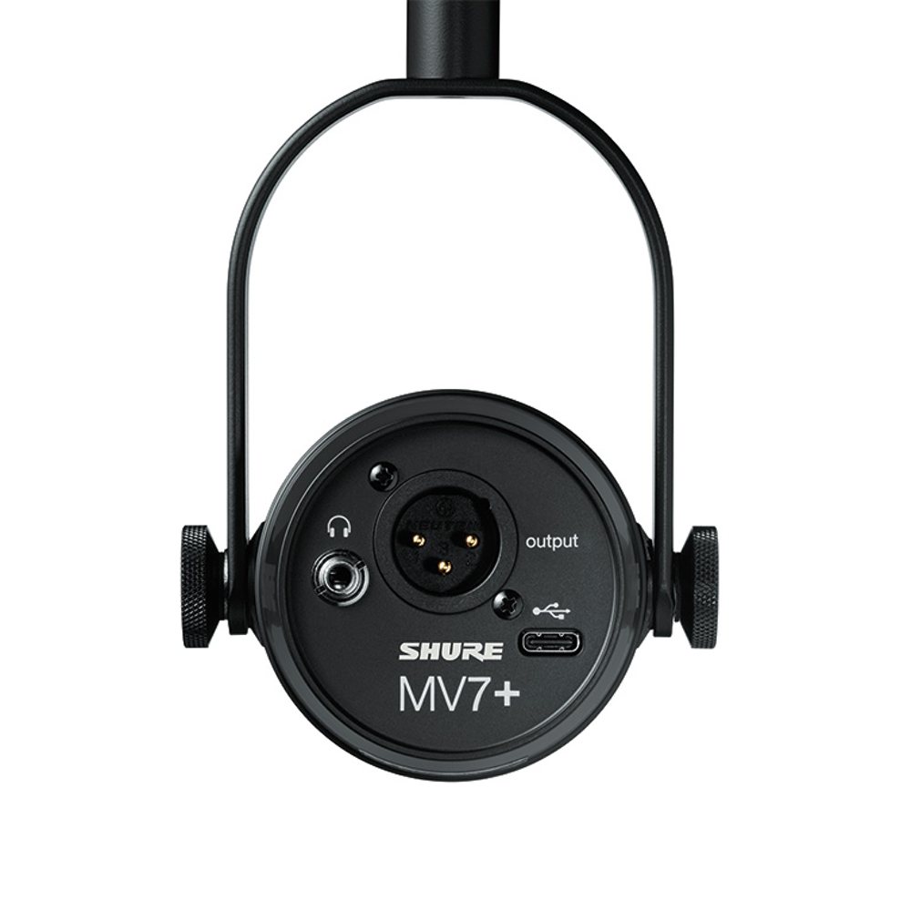 楽天市場】SHURE シュア MV7+ (プラス) ブラック ◇ 配信向けUSBマイク