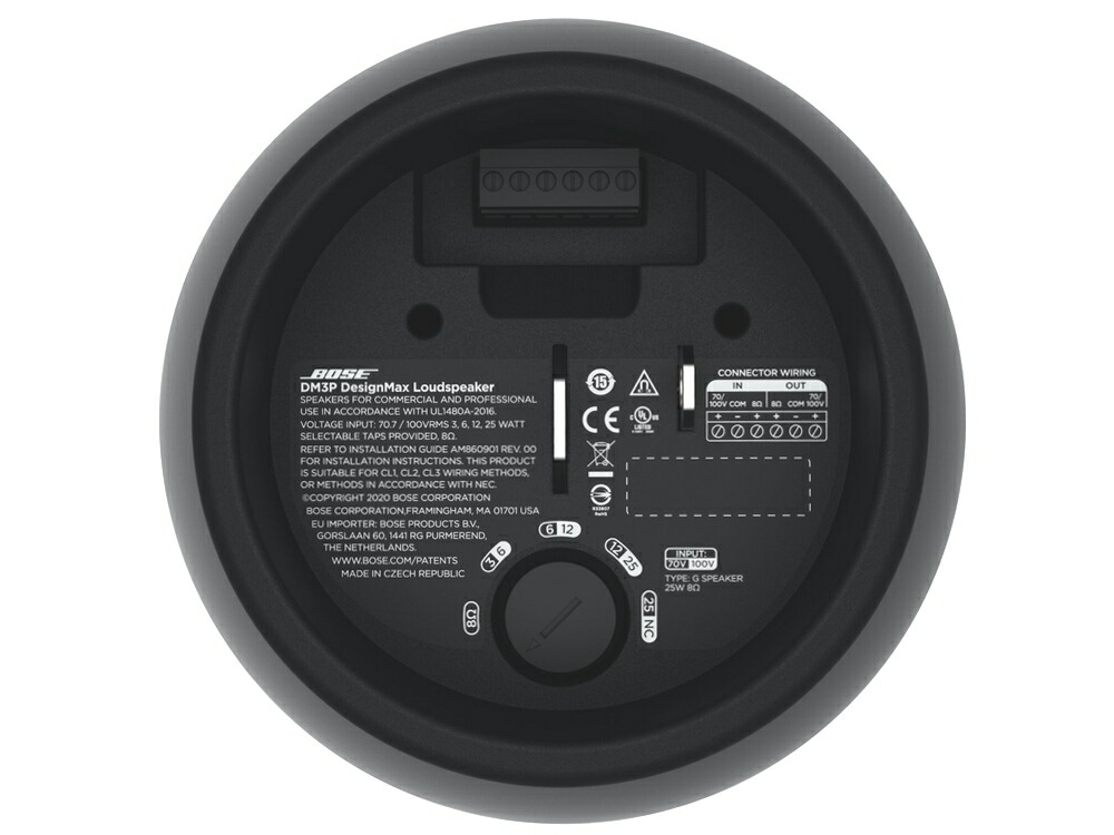 楽天市場】BOSE ボーズ DM3P PAIR BLK ( ペア / 2本入 ) 吊り下げ