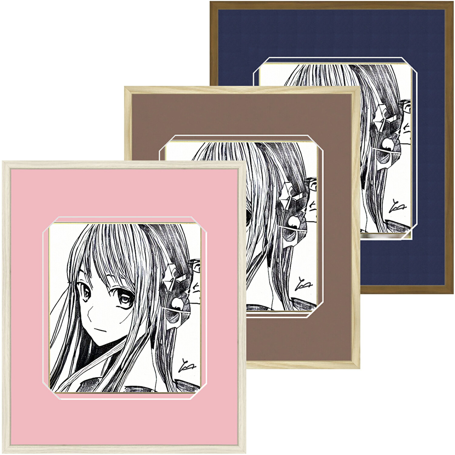 楽天市場】保存額装特化色紙額 GT501 UVカット強化型アクリル付/額縁内