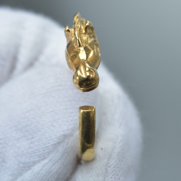 楽天市場】磨き済 HERMES エルメス シュバルホース リング 12号