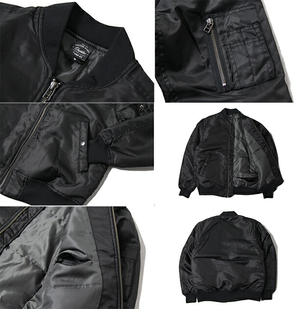 楽天市場】エムエーワン フライトジャケット ボンバージャケット