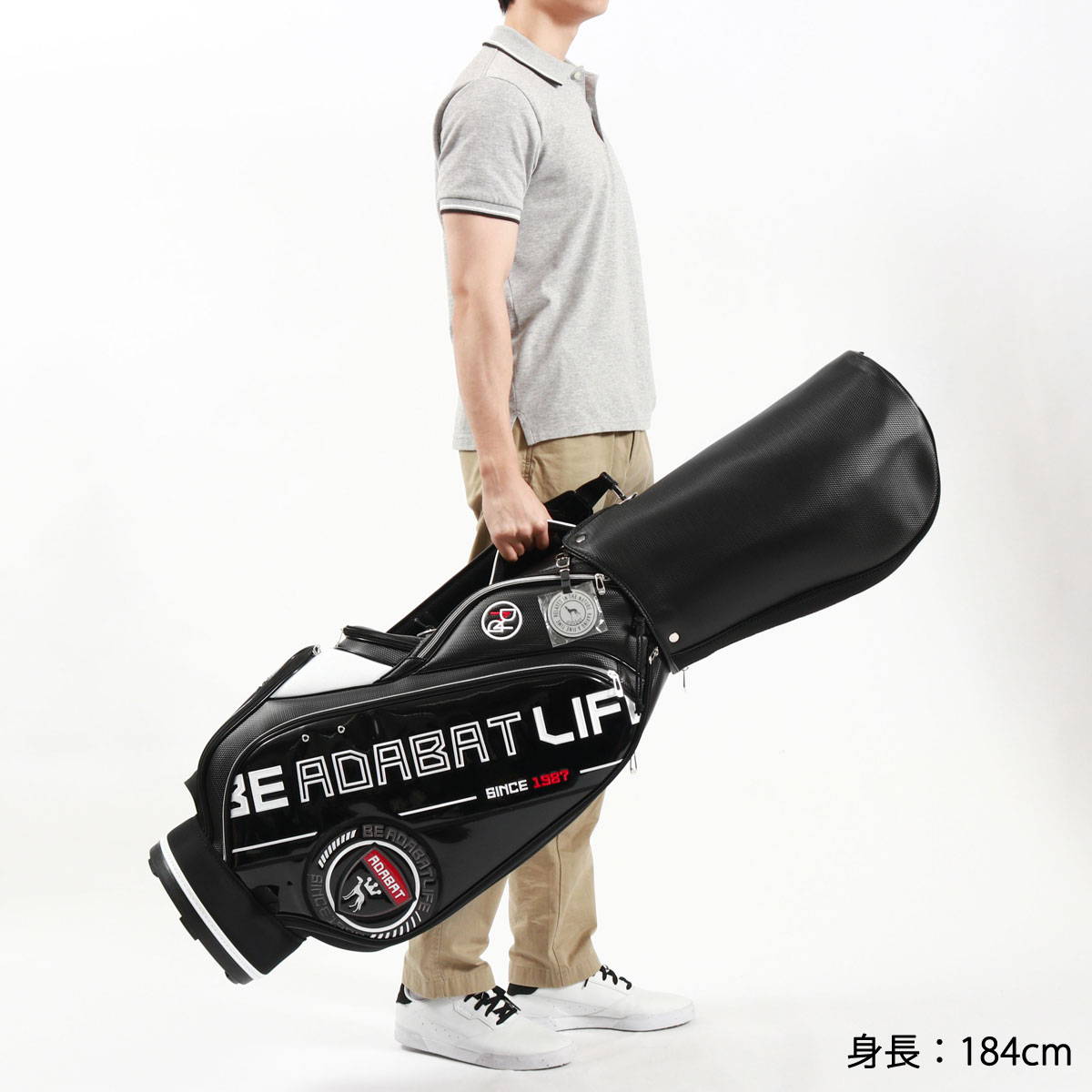 楽天市場】【セール25%OFF】 アダバット キャディバッグ メンズ