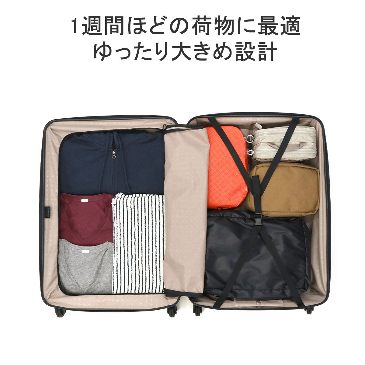 楽天市場】ノベルティ付【正規品10年保証】 プロテカ スーツケース L