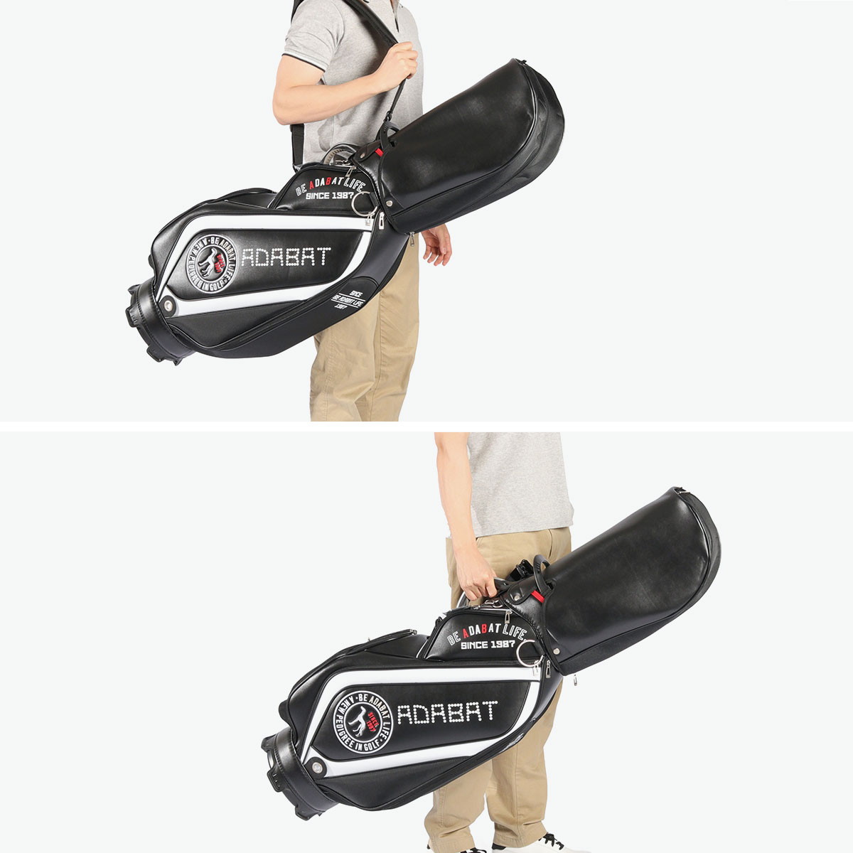 楽天市場】【最大37倍 2/25限定】 アダバット キャディバッグ メンズ