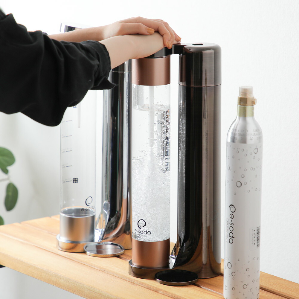 楽天市場】【おまけ付】おしゃれな家庭用炭酸水メーカー e-soda