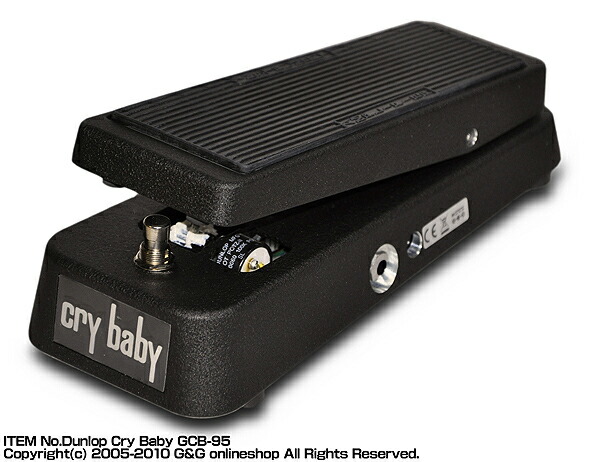 楽天市場】Dunlop CRYBABY エフェクター 95Qの通販