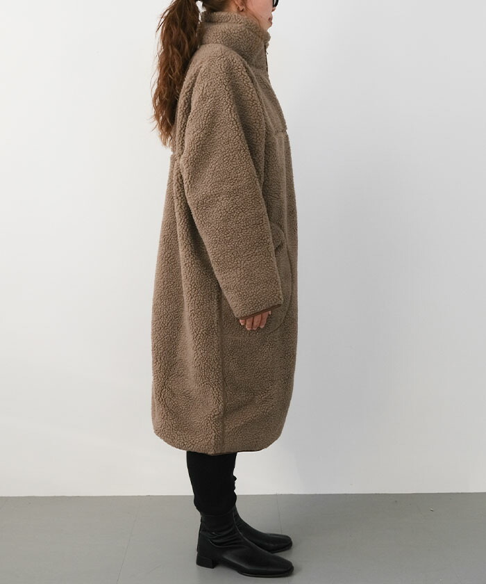 楽天市場】クーポンで最大30％OFF□ ボアロングコート ボアコート