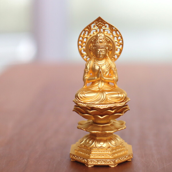 楽天市場】仏像 勢至菩薩 15cm : がらんどう