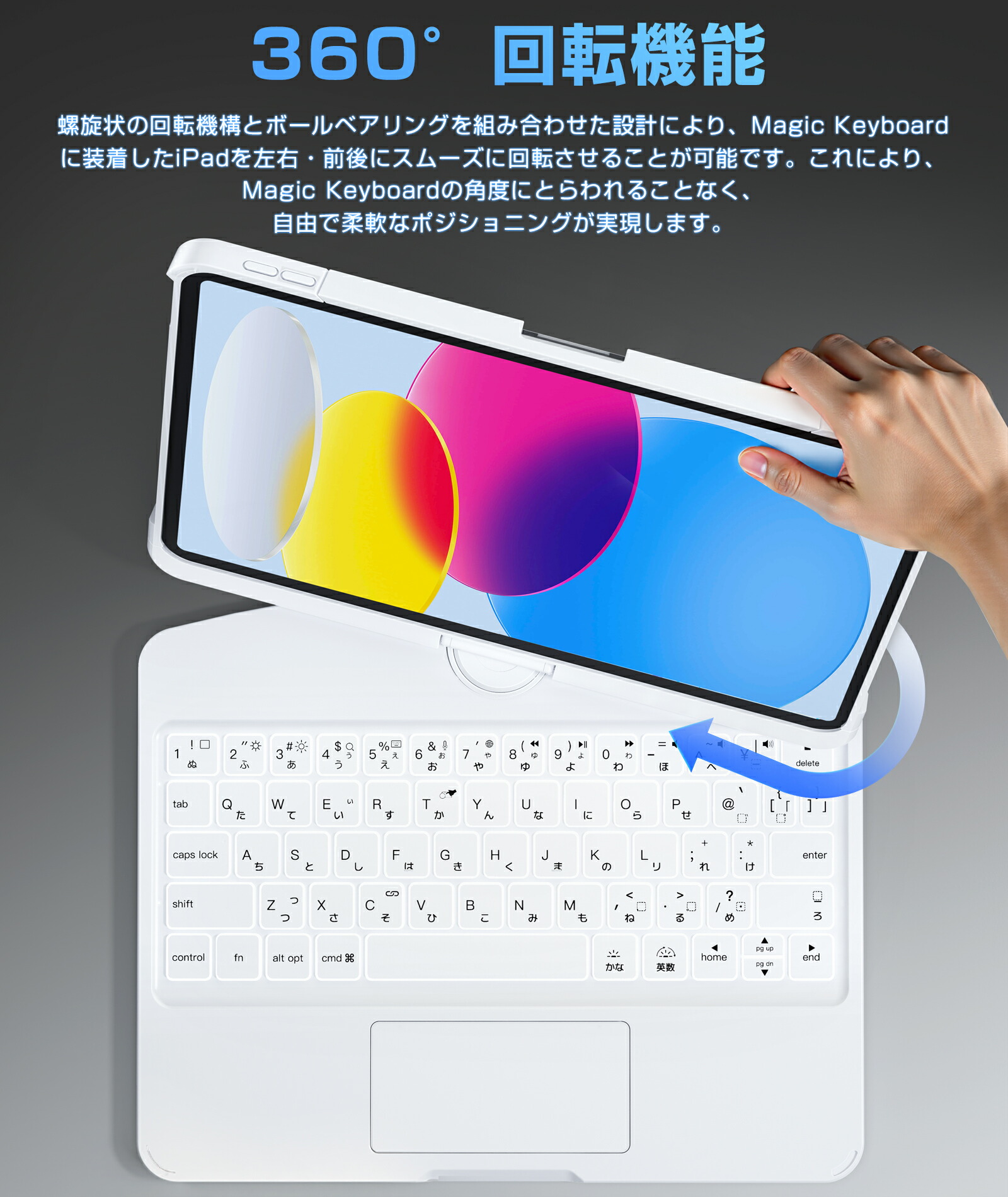 楽天市場】【SNSで大人気！☆八色展開】iFacemall iPad キーボード