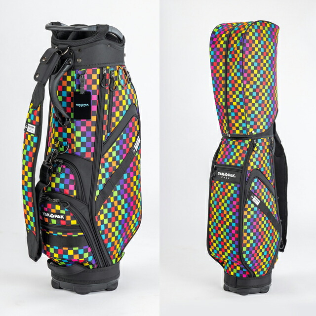 楽天市場】【送料無料】YAKPAK ヤックパック キャディバッグ YP-002