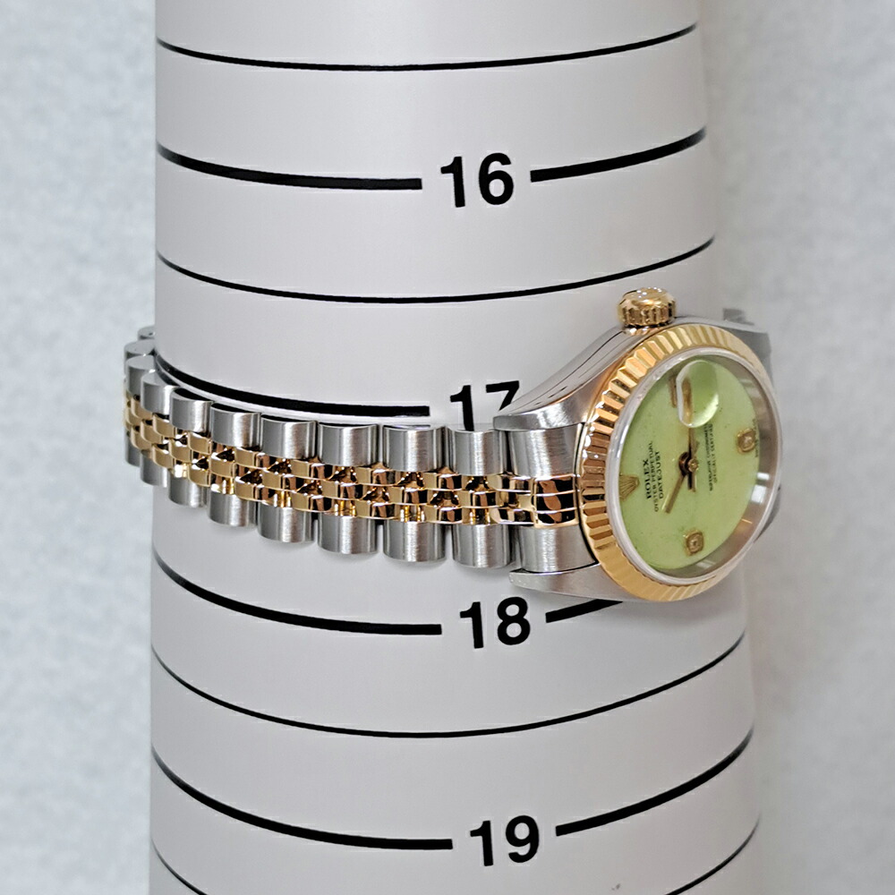 楽天市場】【中古】ロレックス デイトジャスト 69173 2BR グリーン