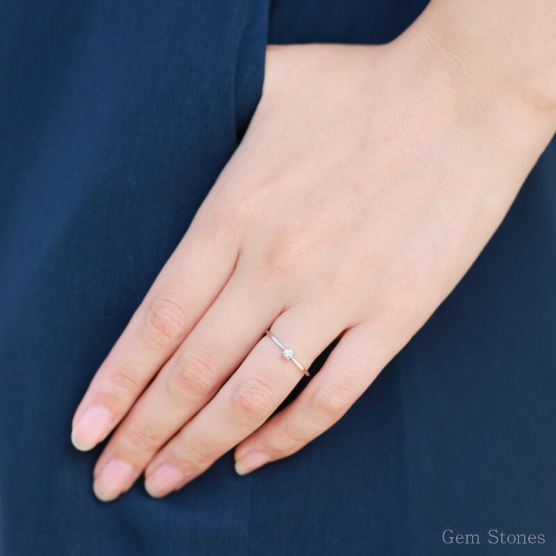 楽天市場】【3/4から！ 超SALE！】Fine Ring ホワイトサファイア