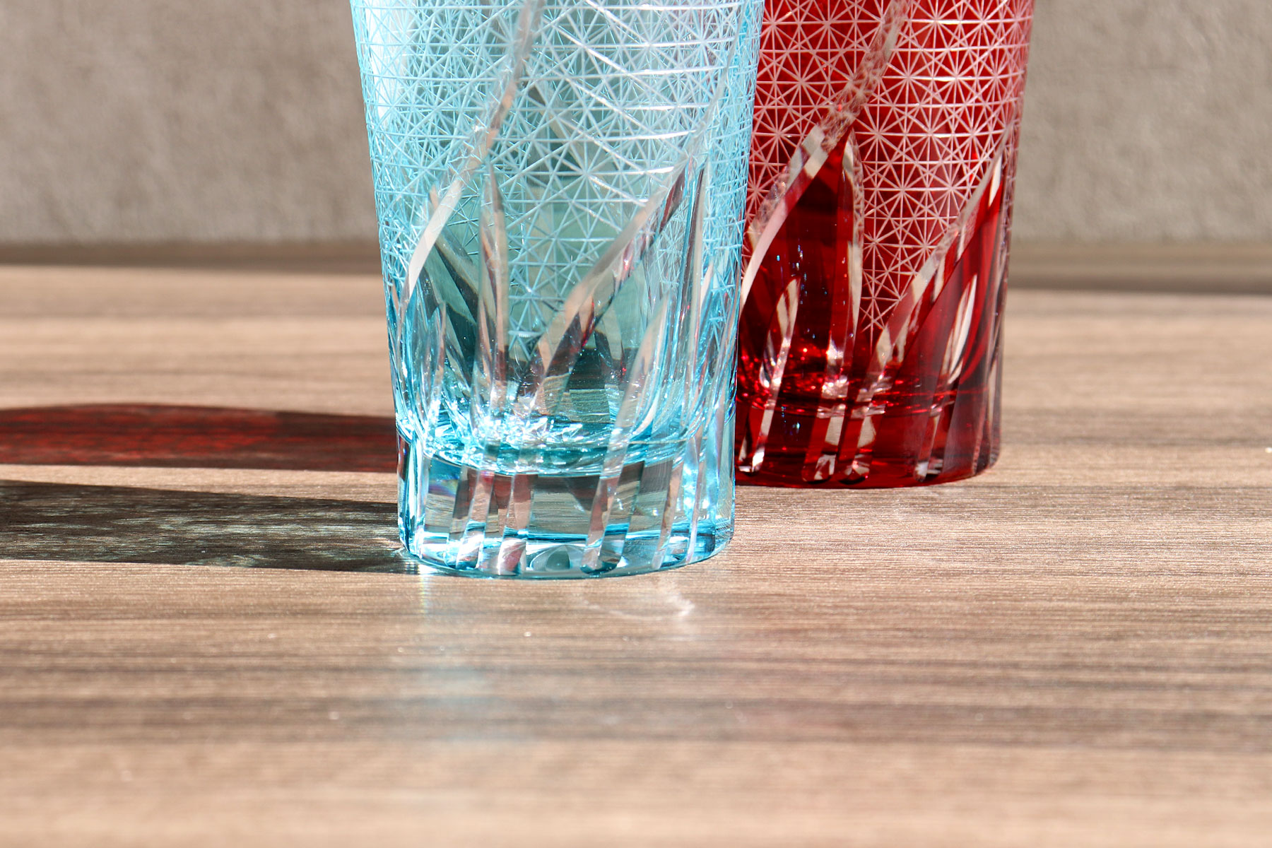 楽天市場】ガラス 切子ビールジョッキー ペア セット 400cc コリティ