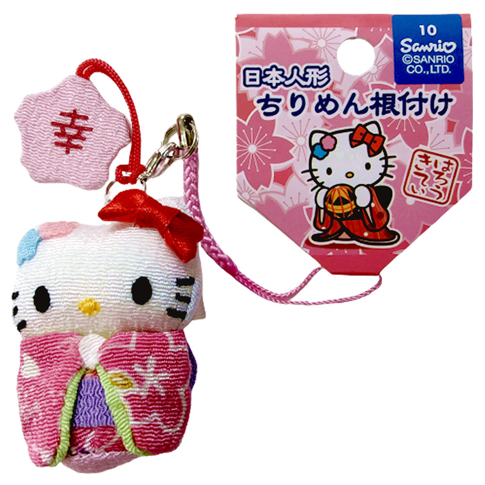 d*9様 ハローキティ アイスサンデー 根付ストラップ d*9様 ハロー