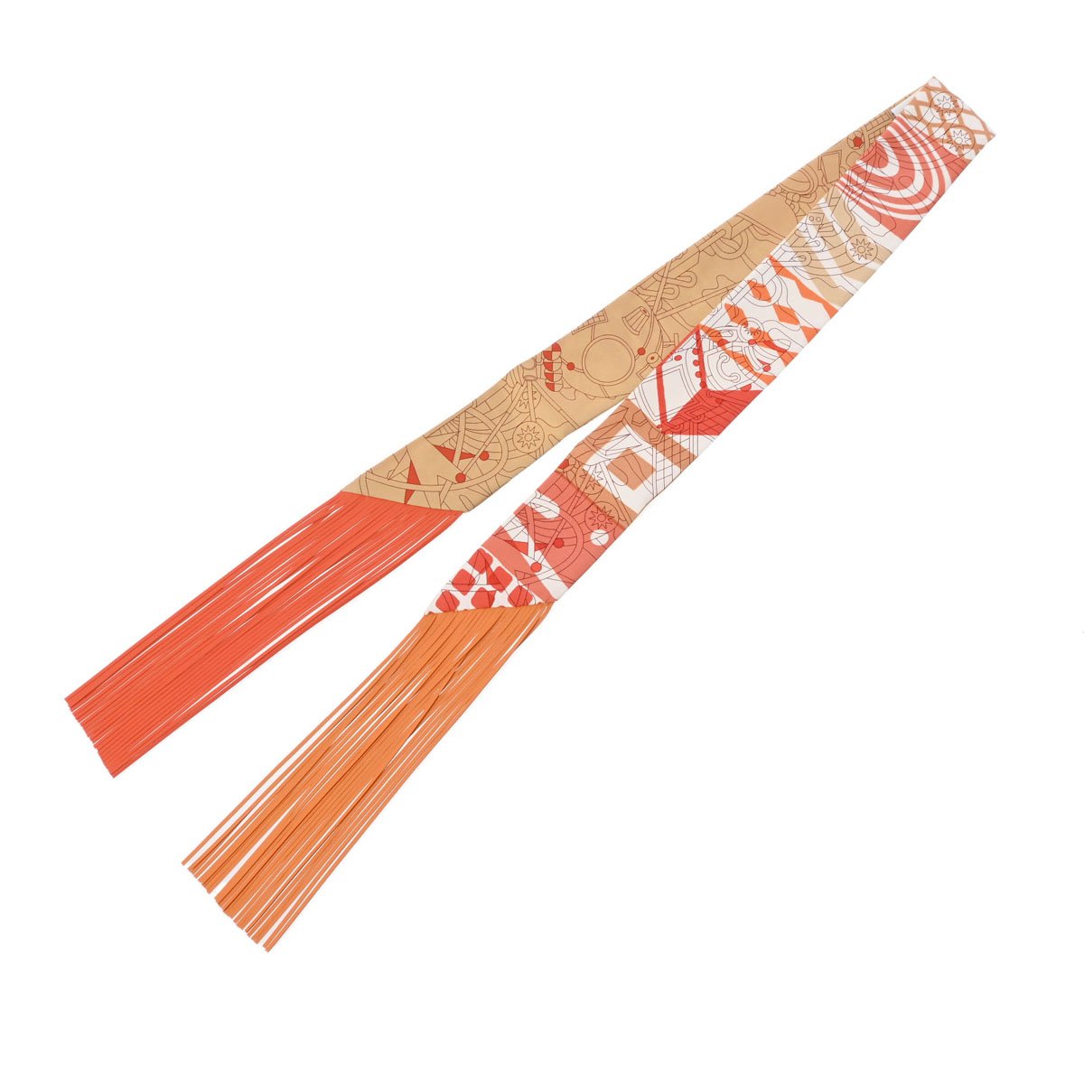 楽天市場】HERMES エルメス ツイリー フリンジ TWILLY AU オレンジ