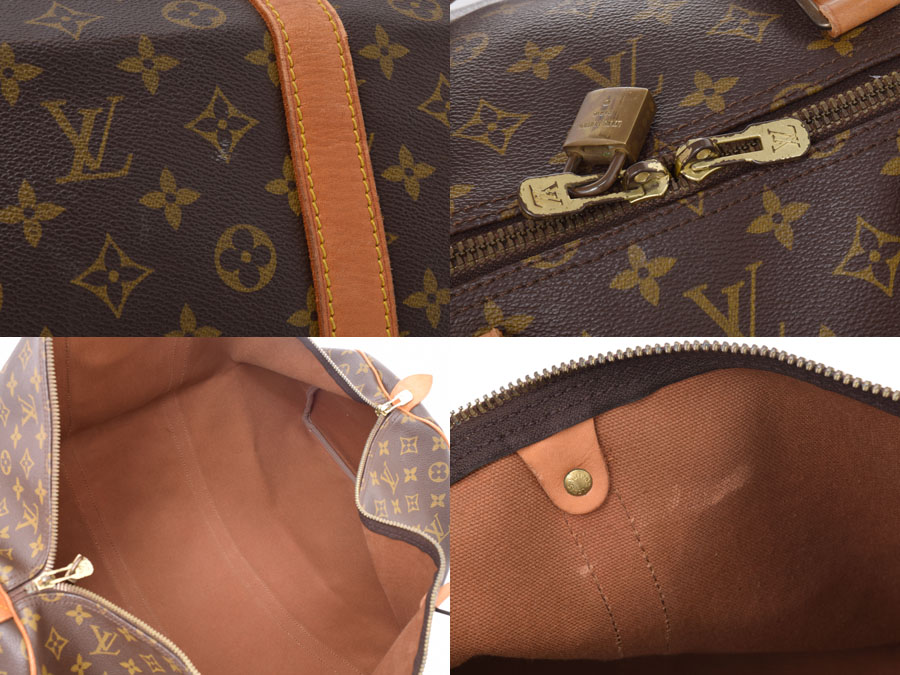 楽天市場】ルイヴィトン モノグラム キーポル60 旧型 ブラウン M41422