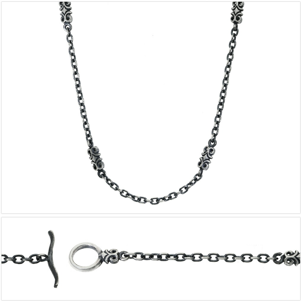 楽天市場】トライバル チェーンネックレス シルバーチェーン