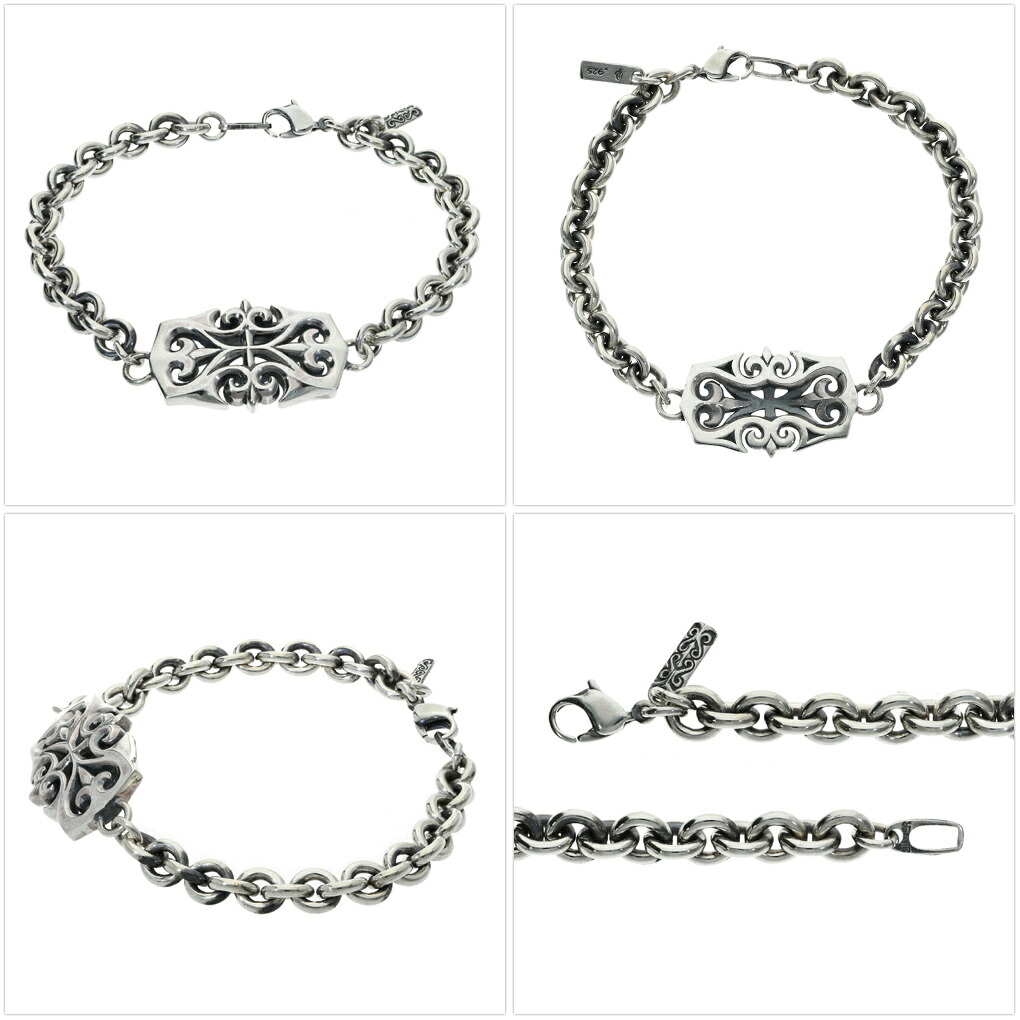 楽天市場】トライバル ヴァンヤード ブレスレット シルバー925 重厚感