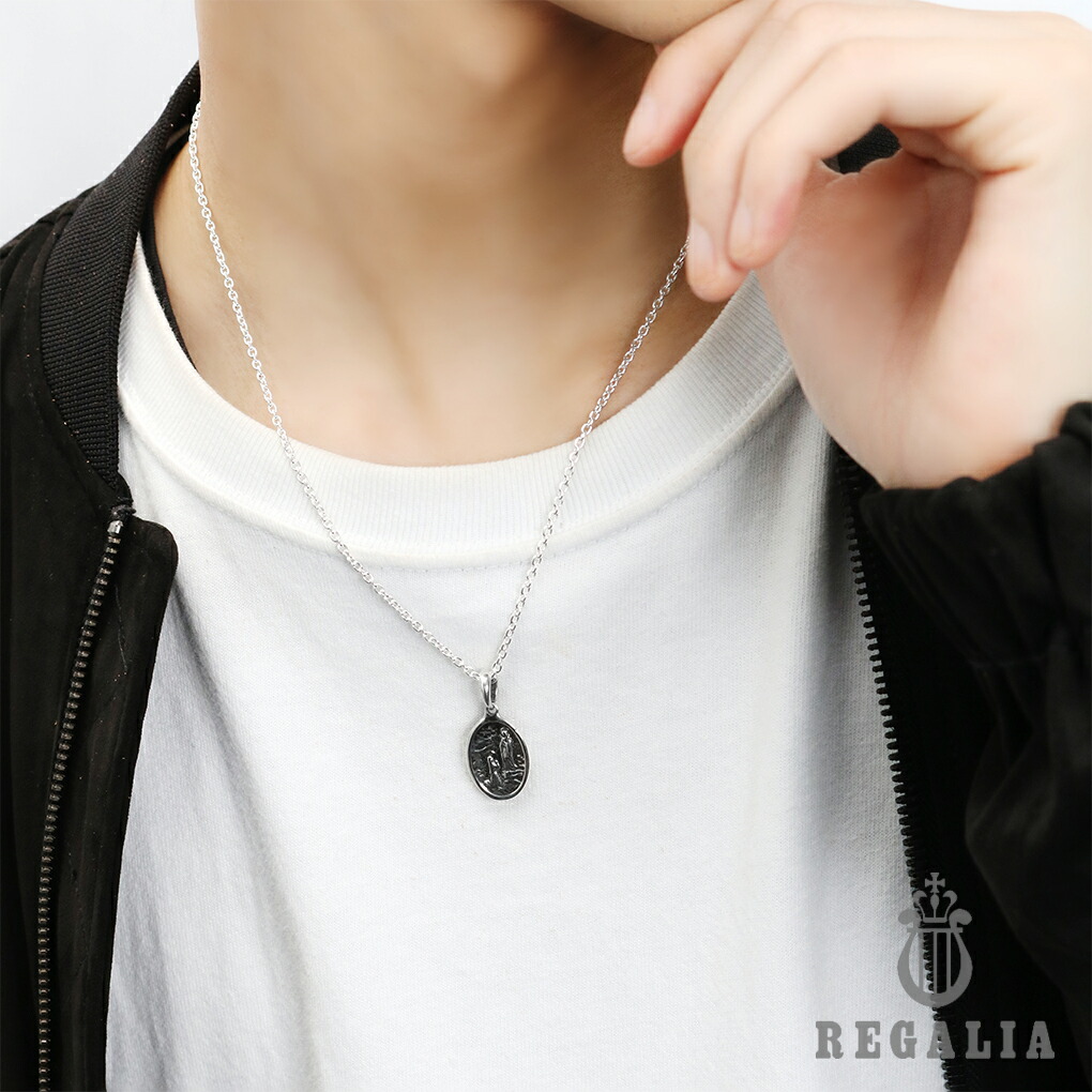 楽天市場】REGALIA ルルド メダイ シルバー ネックレス ペンダント