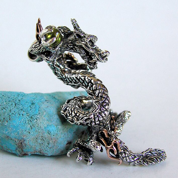 楽天市場】Give Me a Wing 龍 ペンダント ヘッド ペンダントトップ