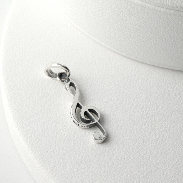 楽天市場】PUERTA DEL SOL ト音記号 ペンダントトップ ネックレス