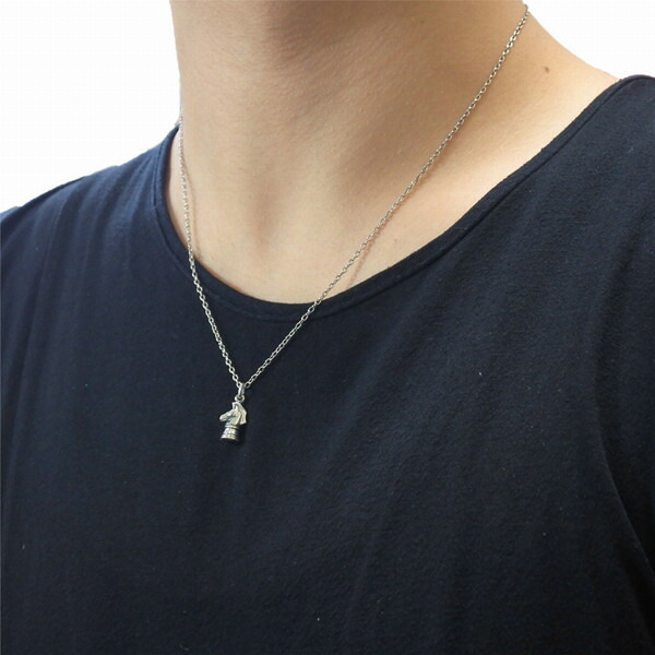 楽天市場】PUERTA DEL SOL ナイト 騎士 チェス駒 ネックレス(チェーン