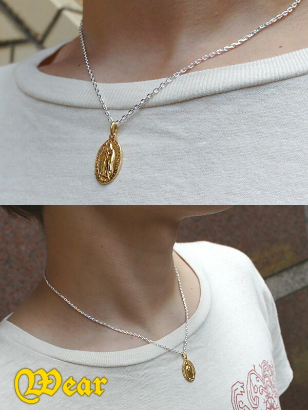 楽天市場】グアダルーペの聖母 メダイ ゴールドカラーコーティング