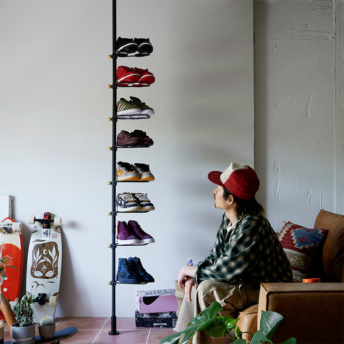 楽天市場】DRAW A LINE ドローアライン シューズラック8足セット