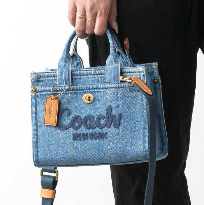 楽天市場】COACH コーチ 2wayハンドバッグ CARGO TOTE 20 CZ100