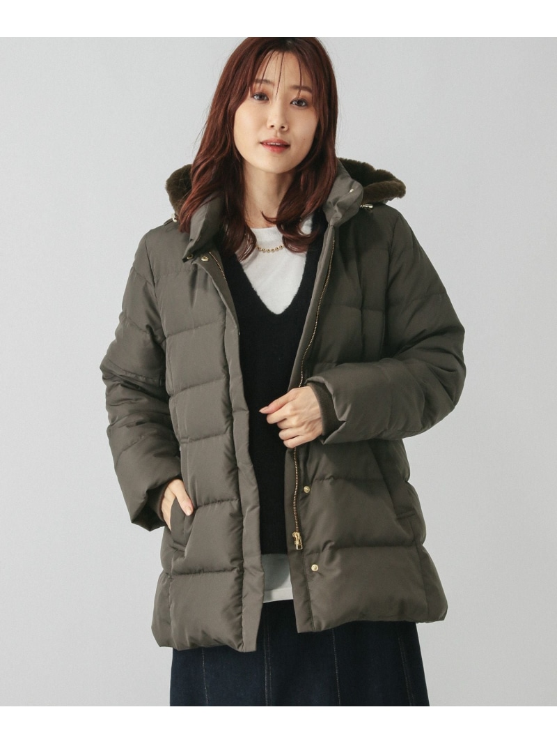 楽天市場】【SALE／70%OFF】ウツクシルエット撥水ダウンコート/115515