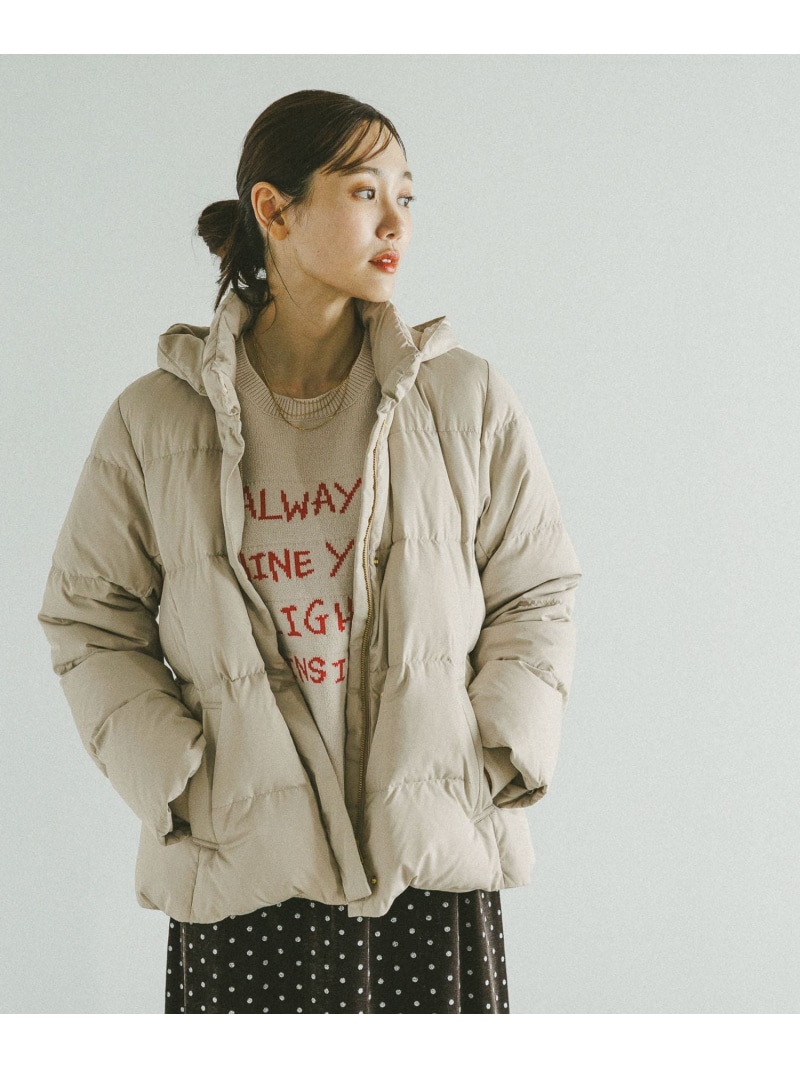 楽天市場】【SALE／50%OFF】ウツクシルエット撥水ダウンブルゾン