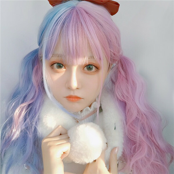 楽天市場】ウィッグ フルウィッグ ロング 日常可 lolita 原宿風 つけ毛